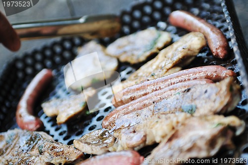 Image of grill meat