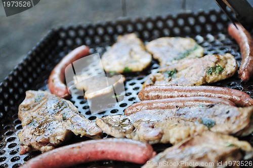 Image of grill meat