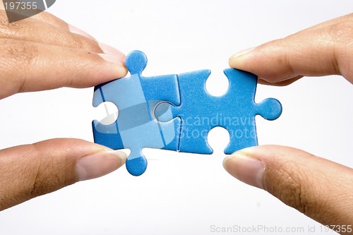 Image of Holding Jigsaw Puzzle