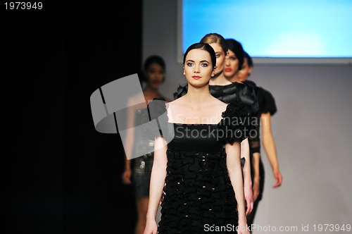 Image of fashion show woman