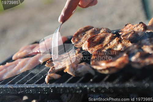 Image of grill meat