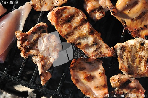 Image of grill meat