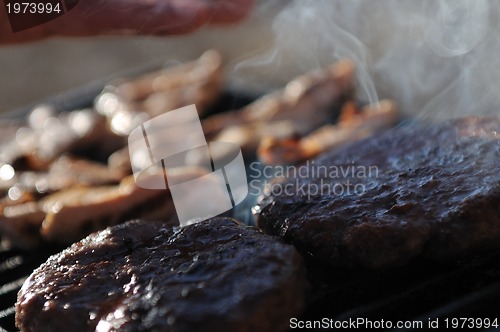 Image of grill meat