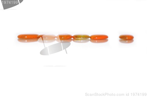 Image of isolated wet zen stones with splashing  water drops  