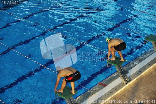 Image of swimming start 