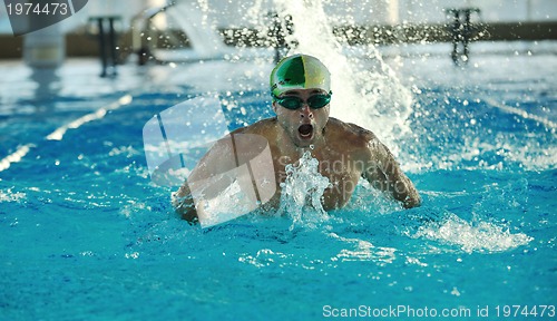 Image of swimmer