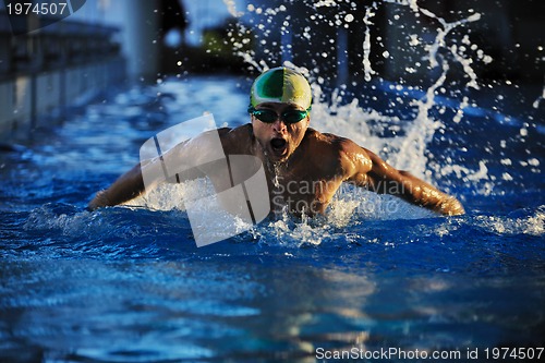 Image of swimmer