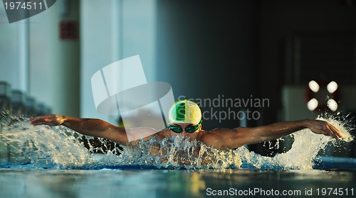 Image of swimmer