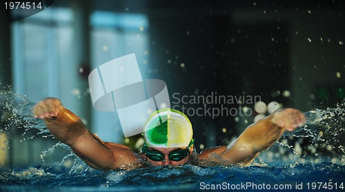 Image of swimmer