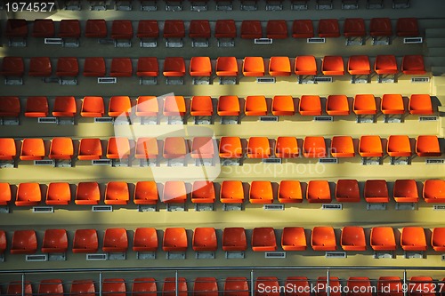 Image of sport arena seats