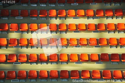 Image of sport arena seats
