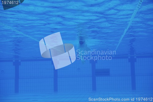 Image of swimming pool underwater