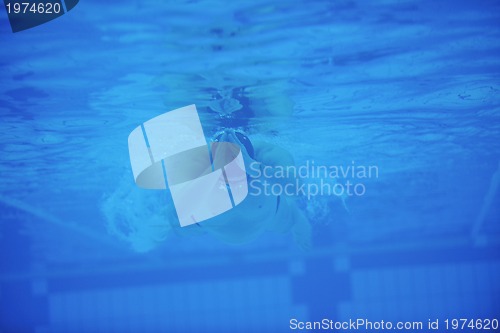 Image of swimming pool underwater