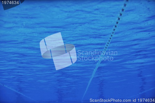 Image of swimming pool underwater