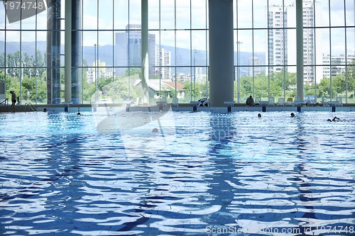 Image of swimming pool indoo