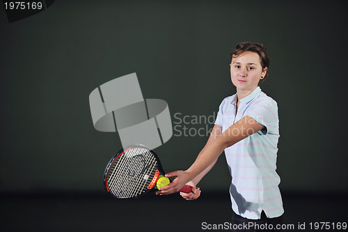 Image of tennis girl
