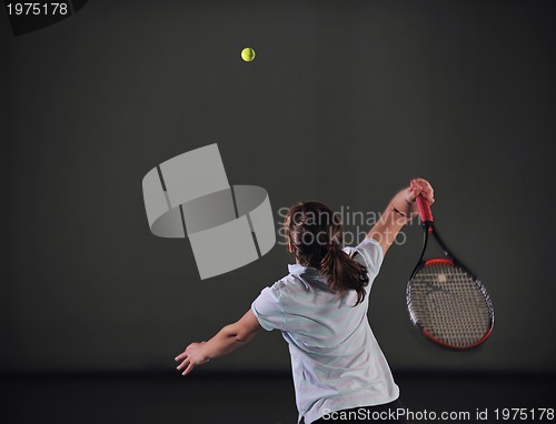 Image of tennis girl