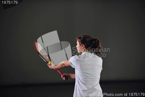 Image of tennis girl