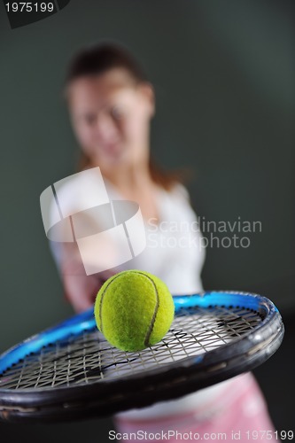 Image of tennis girl