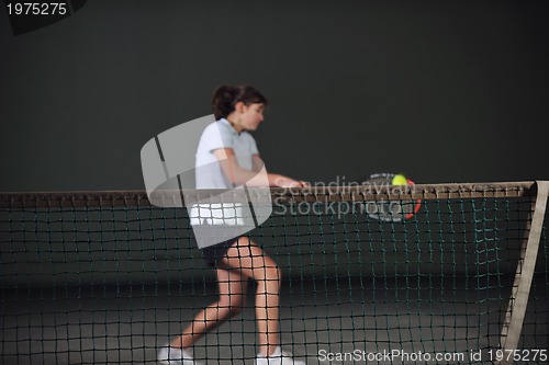 Image of tenis girl