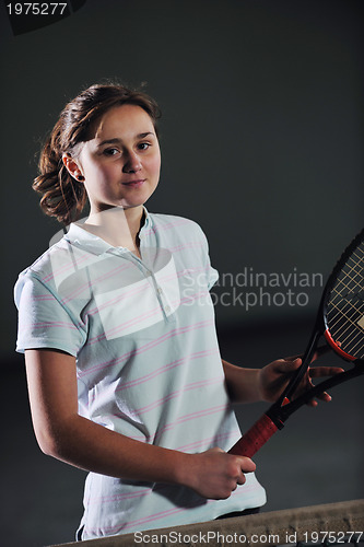 Image of tenis girl