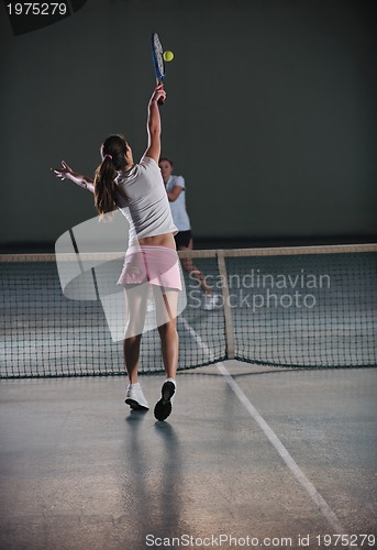 Image of tennis game