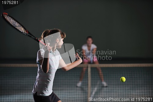 Image of tennis game