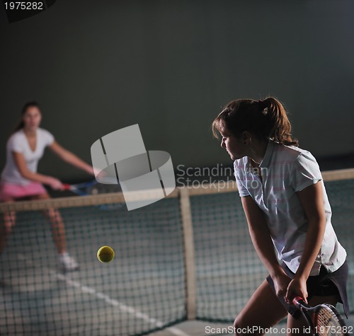 Image of tennis game