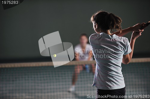 Image of tennis game