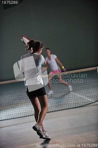 Image of tennis game