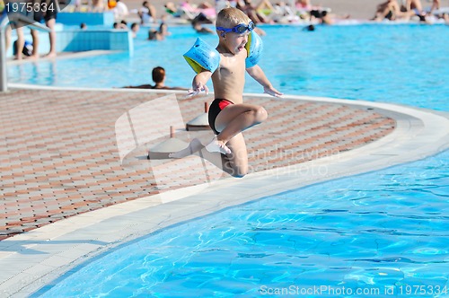 Image of swimming pool fun