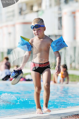 Image of swimming pool fun