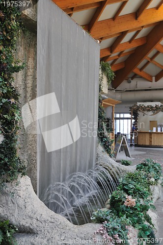 Image of tropical restaurant indoor