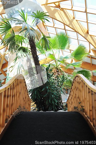 Image of tropical restaurant indoor