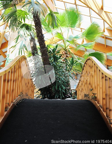 Image of tropical restaurant indoor