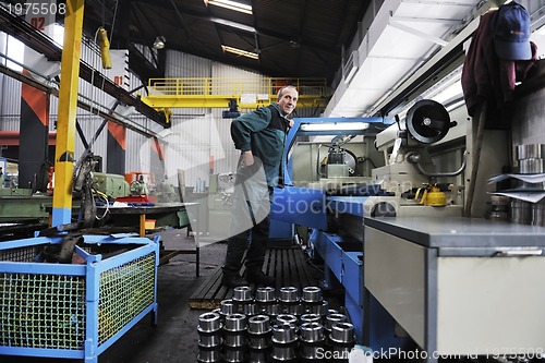 Image of workers people in factory