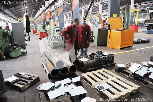 Image of workers people in factory