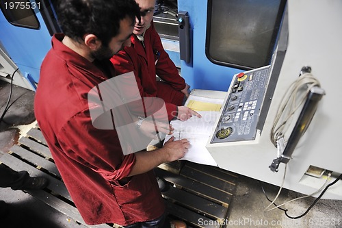 Image of workers people in factory