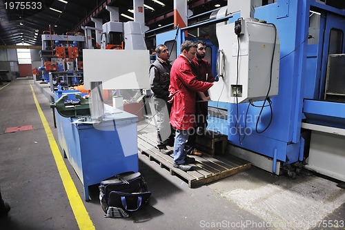 Image of workers people in factory