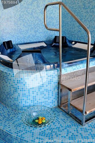 Image of Indoor  hot tub in  spa