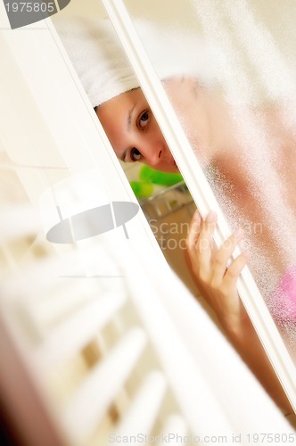 Image of woman shower