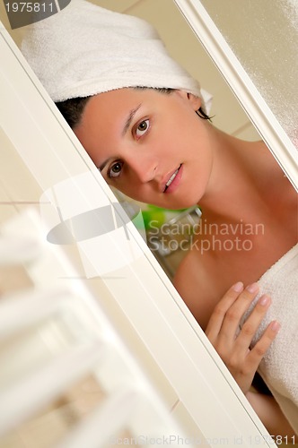 Image of woman shower