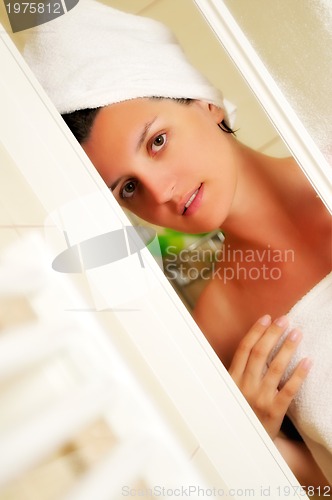 Image of woman shower