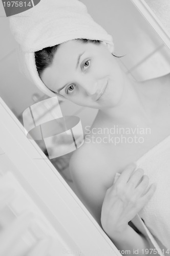 Image of woman shower