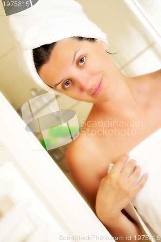 Image of woman shower