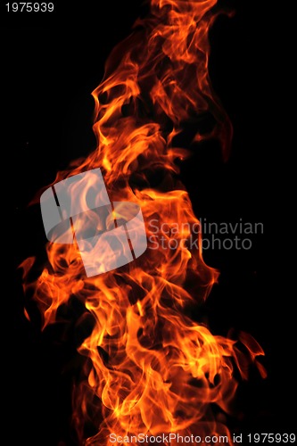 Image of red flame background