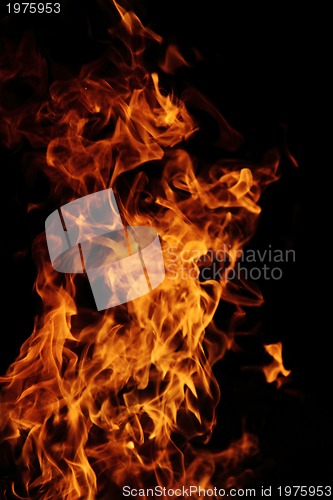 Image of red flame background