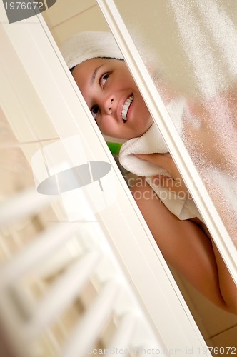 Image of woman shower