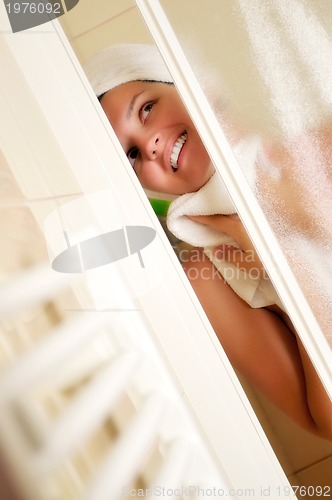 Image of woman shower