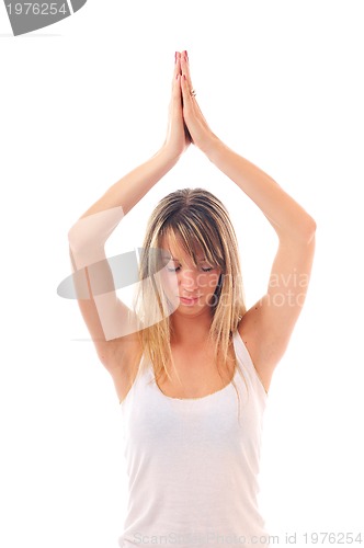 Image of woman yoga